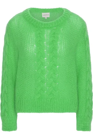 American Dreams Dames, Truien, Groen, Maat: S Wol