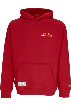 New Era Heren, Sweatshirts & Hoodies, Rood, Maat: XL Katoen