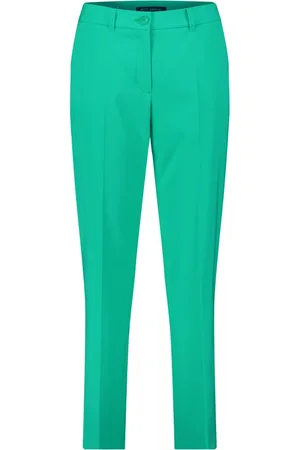 Betty Barclay Dames, Broeken, Groen, Maat: XS
