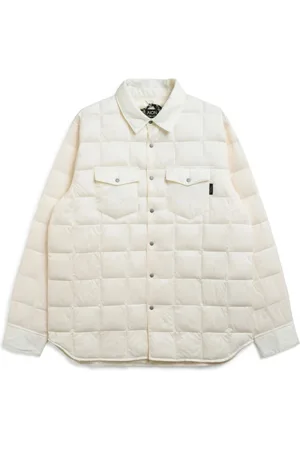 TAION Heren, Jassen, Wit, Maat: M Nylon