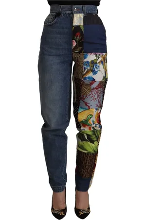 Dolce & Gabbana Dames, Jeans, Veelkleurig, Maat: 3XS Denim