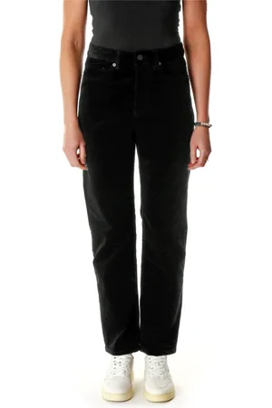 Armedangels Dames, Jeans, Zwart, Maat: 4XS L32 Corduroy