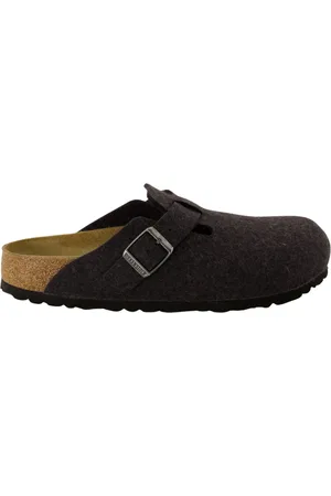 Birkenstock Dames, Schoenen, Grijs, Maat: 38 EU Leer