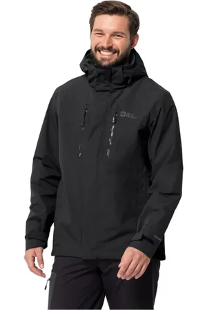 Jack Wolfskin Heren, Jassen, Zwart, Maat: 2XL Wol