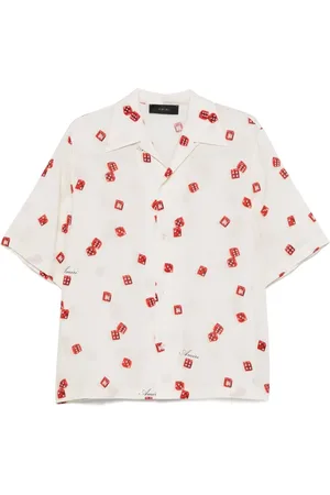 AMIRI Heren, Overhemden, Wit, Maat: 2XL