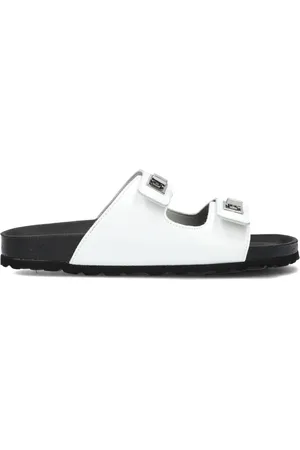 Lina Locchi Dames, Schoenen, Wit, Maat: 37 EU Leer