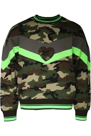Dolce & Gabbana Heren, Sweatshirts & Hoodies, Veelkleurig, Maat: M Katoen