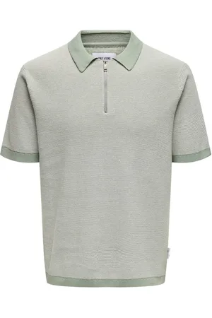 Only & Sons Heren, Tops, Groen, Maat: M