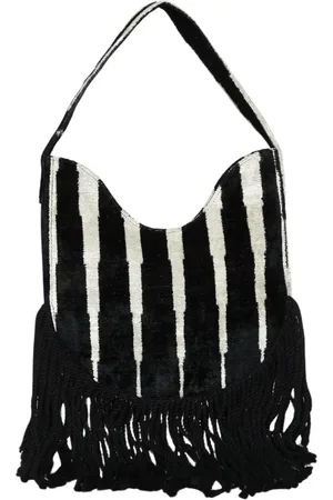 La Milanesa Dames, Tassen, Zwart, Maat: ONE Size Katoen