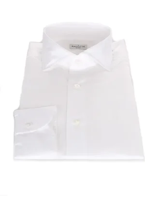 BAGUTTA Heren, Overhemden, Wit, Maat: 2XL Katoen