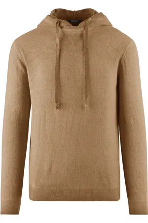 Bomboogie Heren, Sweatshirts & Hoodies, Bruin, Maat: XL Wol