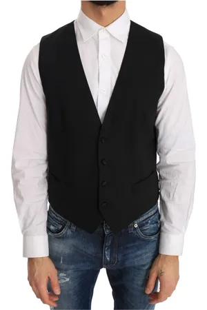 Dolce & Gabbana Heren, Pakken, Zwart, Maat: M Zijde