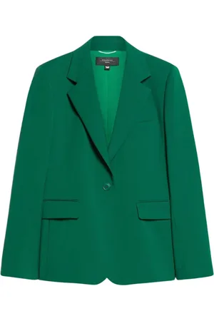 Max Mara Dames, Jassen, Groen, Maat: M Wol