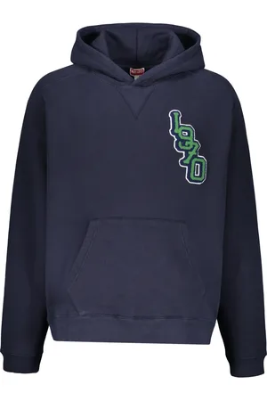 Kenzo Heren, Sweatshirts & Hoodies, Blauw, Maat: L Katoen
