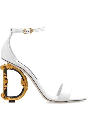 Dolce & Gabbana Dames, Schoenen, Wit, Maat: 38 1/2 EU Leer