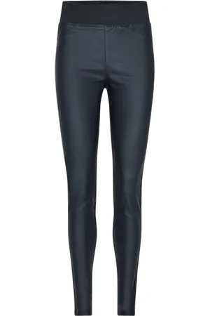 Freequent Dames, Broeken, Blauw, Maat: XL Viscose