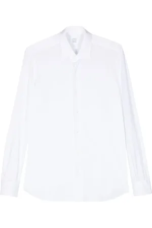 MAZZARELLI Heren, Overhemden, Wit, Maat: XL