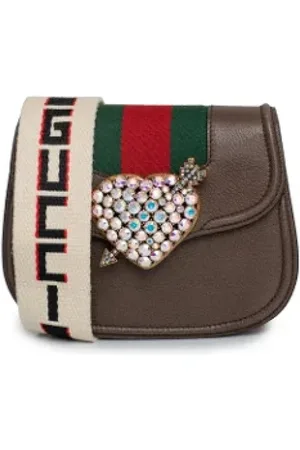 Gucci Dames, Pre-owned, Veelkleurig, Maat: ONE Size Leer