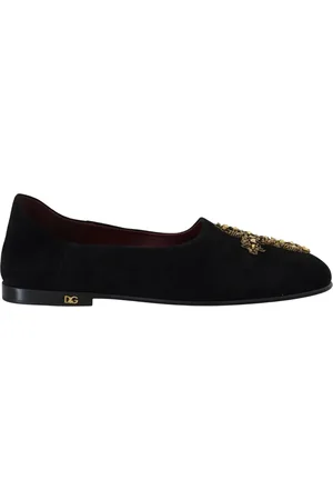Dolce & Gabbana Heren, Schoenen, Zwart, Maat: 39 1/2 EU Suède