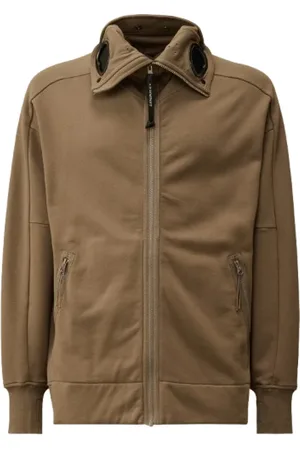 C.P. Company Heren, Sweatshirts & Hoodies, Groen, Maat: L Fleece