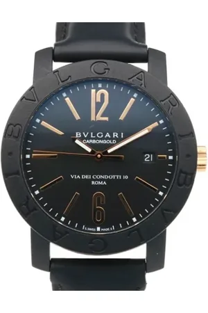 Bvlgari Heren, Pre-owned, Zwart, Maat: ONE Size