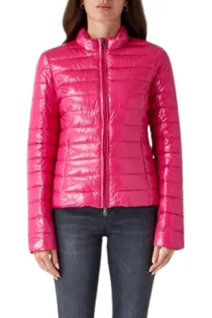 Patrizia Pepe Dames, Jassen, Roze, Maat: M Nylon