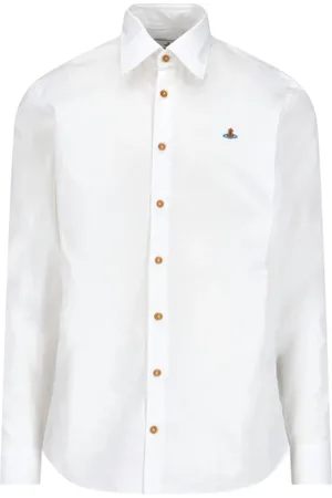 Vivienne Westwood Heren, Overhemden, Wit, Maat: M Katoen