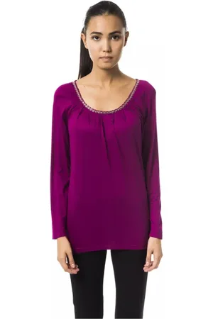 Byblos Dames, Tops, Paars, Maat: S Viscose