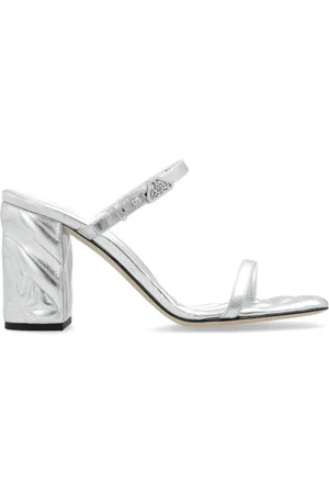 Alexander McQueen Dames, Schoenen, Grijs, Maat: 39 EU Leer
