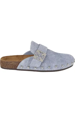 Tory Burch Dames, Schoenen, Blauw, Maat: 39 EU Suède