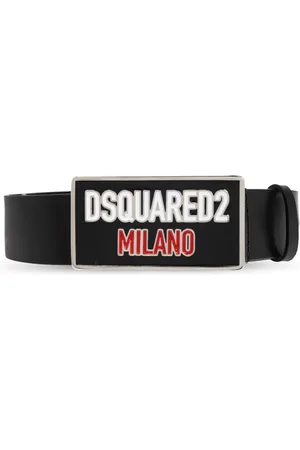 Dsquared2 Heren, Accessoires, Zwart, Maat: 95 CM Leer