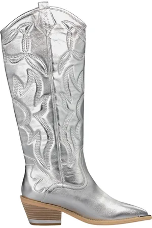 Alma en Pena Dames, Schoenen, Grijs, Maat: 38 EU Leer