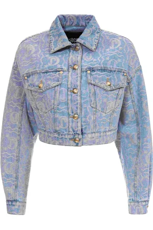 Roberto Cavalli Dames, Jassen, Blauw, Maat: M