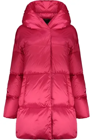 HERNO Dames, Mantels, Roze, Maat: S Polyamide