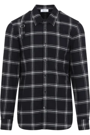 Alexander McQueen Heren, Overhemden, Zwart, Maat: L Katoen