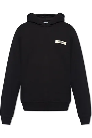 Jacquemus Heren, Sweatshirts & Hoodies, Zwart, Maat: XL Katoen