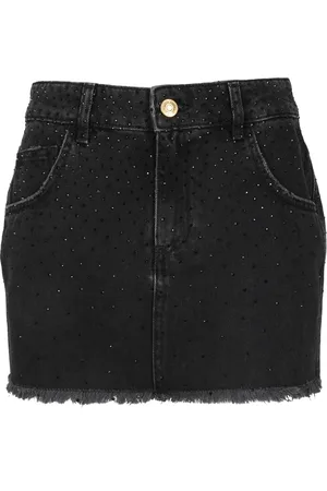 BLUMARINE Dames, Rokken, Zwart, Maat: S Katoen