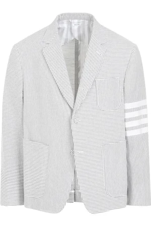 Thom Browne Heren, Jassen, Veelkleurig, Maat: 2XL Katoen