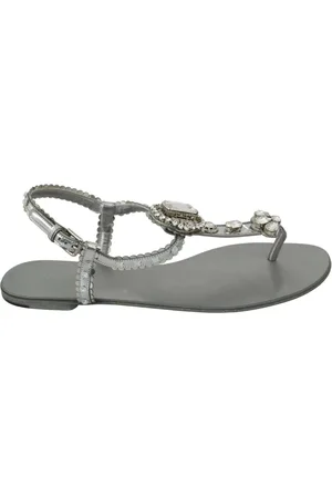 Dolce & Gabbana Dames, Schoenen, Grijs, Maat: 37 1/2 EU