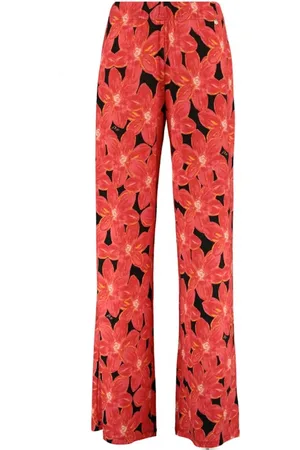 Harper & Yve Dames, Broeken, Rood, Maat: L