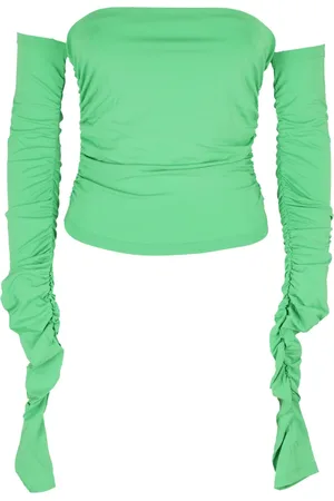 Andamane Dames, Tops, Groen, Maat: XS Poliester