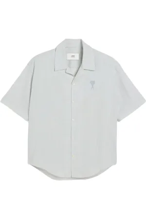 Ami Heren, Overhemden, Blauw, Maat: L