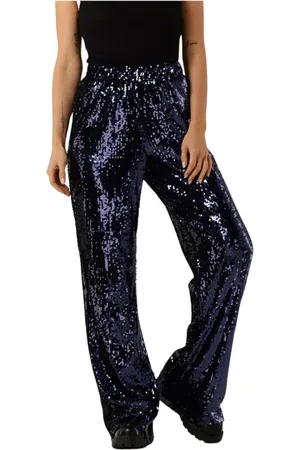 Colourful rebel Dames, Broeken, Blauw, Maat: XS
