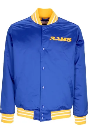 Mitchell & Ness Heren, Jassen, Blauw, Maat: XL Poliester