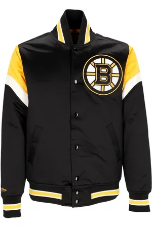 Mitchell & Ness Heren, Jassen, Zwart, Maat: XL Zijde