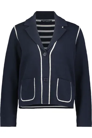 Betty Barclay Dames, Truien, Blauw, Maat: S
