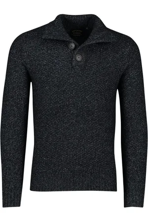 Superdry Heren, Truien, Zwart, Maat: 2XL Acryl