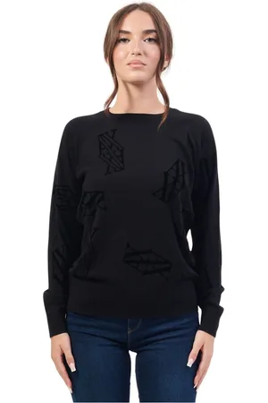 Armani Exchange Dames, Sweatshirts & Hoodies, Zwart, Maat: M