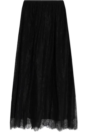 ULLA JOHNSON Dames, Rokken, Zwart, Maat: XS Nylon