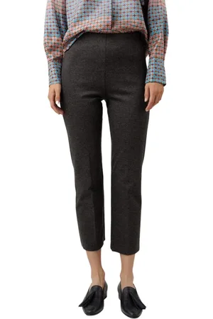 ODEEH Dames, Broeken, Grijs, Maat: M Viscose